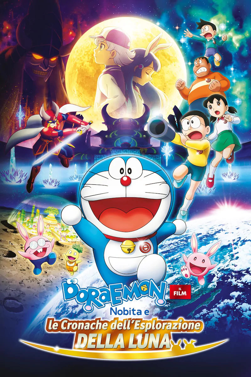 Doraemon – Il film: Nobita alla scoperta della Luna [HD] (2019)